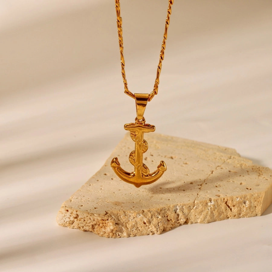 Anchor Necklace [304 Stainless Steel]