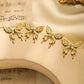 Butterfly Earrings [304 Stainless Steel,18K Gold Plated]