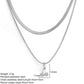 Double Layer Necklaces  [304 Stainless Steel]