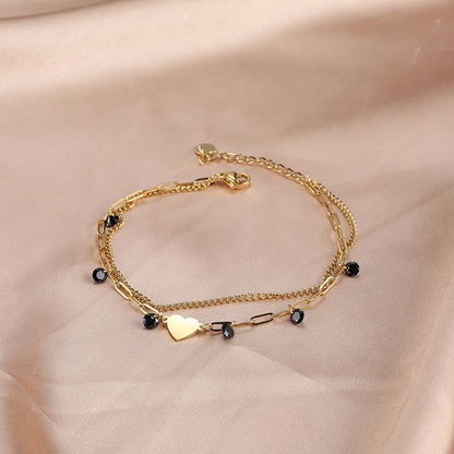 Luxurious Star/Moon Bracelets [Stainless Steel, 18K Gold Plated]