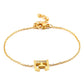 Letter Bracelets [304 Stainless Steel,18K Gold Plated]