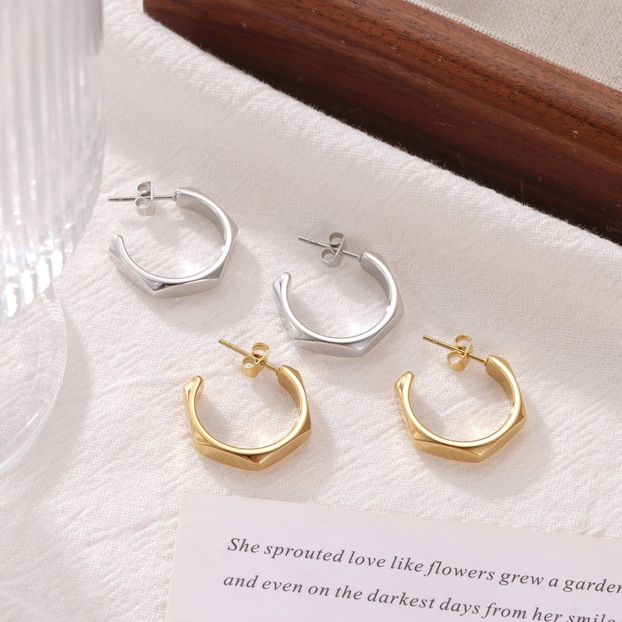 Small Hoop Earrings [304 Stainless Steel]