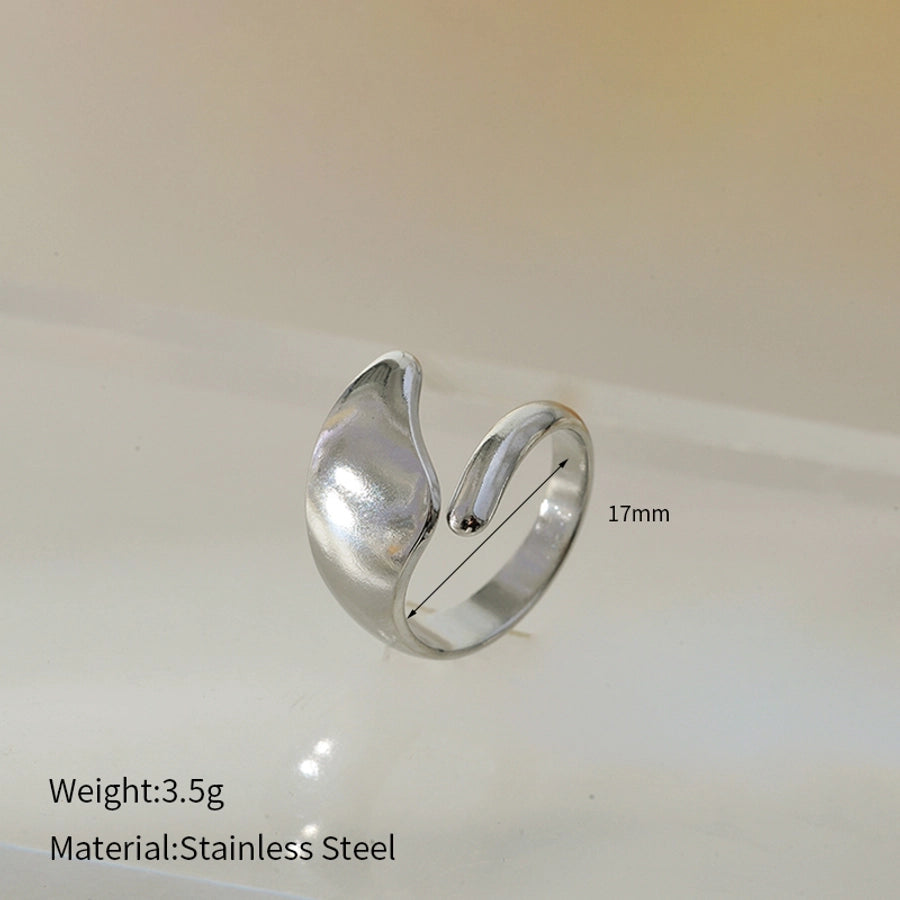 Classic Style Geometric Open Rings [304 Stainless]