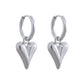 Heart Shape Earrings/Necklace [304 Stainless Steel]