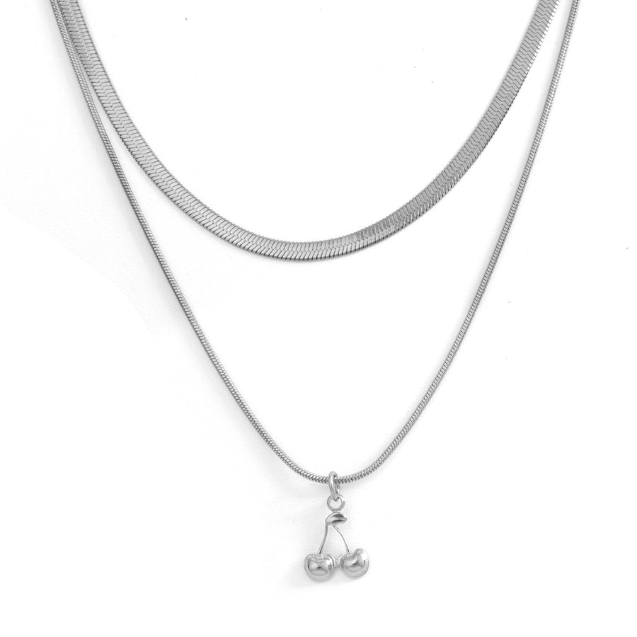 Double Layer Necklaces  [304 Stainless Steel]