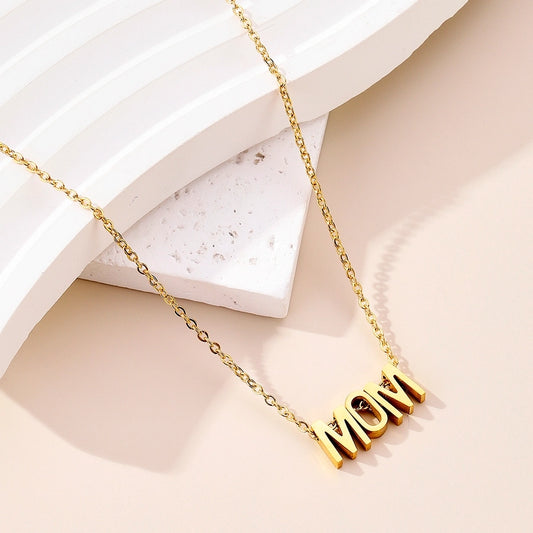 Mom Necklace [304 Stainless Steel]