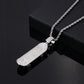 Skateboard Zircon Necklace [304 Stainless Steel Copper]