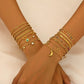 Chain Bracelet Sets [304 Stainless Steel,18K Gold Plated]