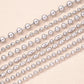 Silver Round Beads Necklace [304 Stainless Steel]