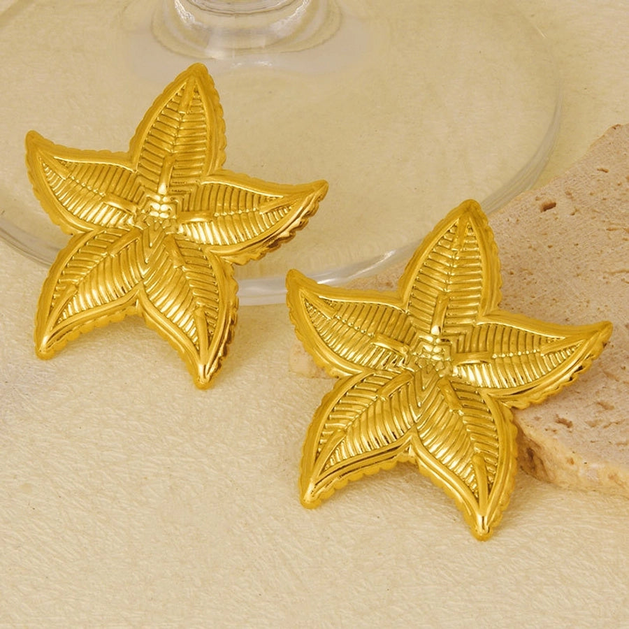 Starfish Earrings [304 Stainless Steel]