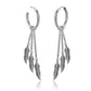 Three Leaf Earrings [Stainless Steel]