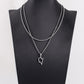 Lightning Double Layer Necklaces  [304 Stainless Steel]