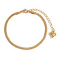 Chain Bracelets [304 Stainless Steel,18K Gold Plated]