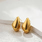 Mix Designs Earrings [304 Stainless Steel,18K Gold Plated]