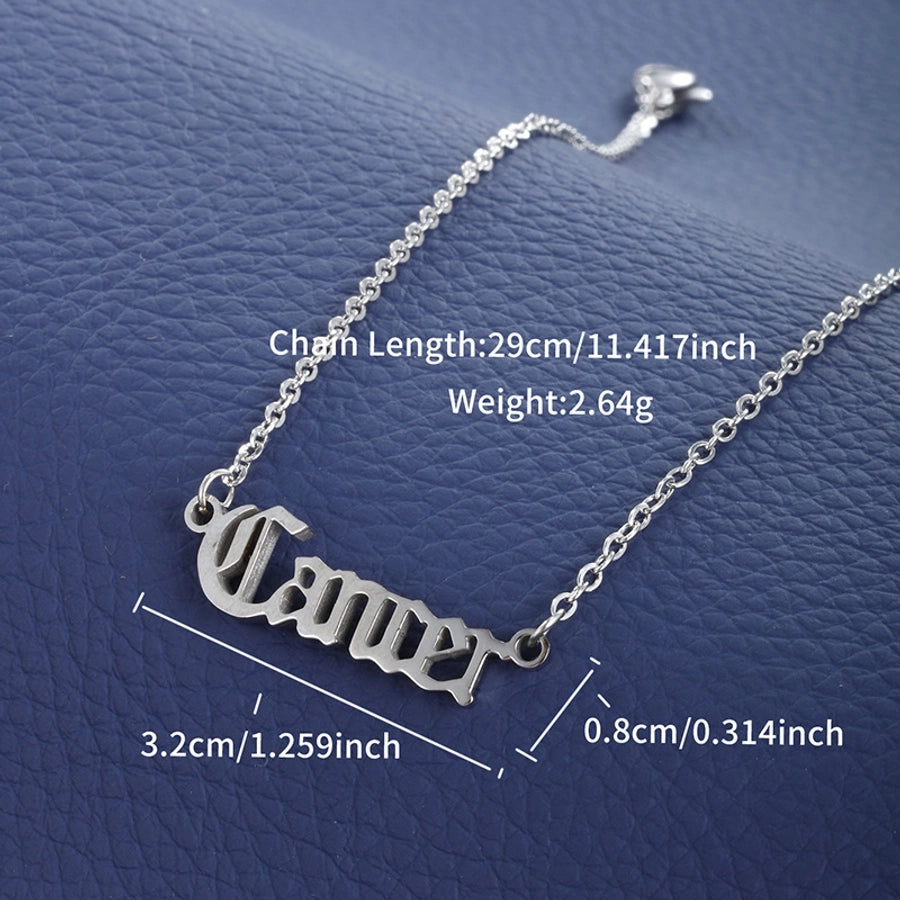 Silver Constellation Anklet [304 Stainless Steel]