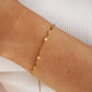 Braceletas de cadena [316L de acero inoxidable, 18K de oro chapado]