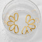 Artistic Flower Hollow Earrings [316 Stainless Steel,16K Gold Plated]