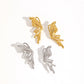 Butterfly Earrings [304 Stainless Steel,18K Gold Plated]