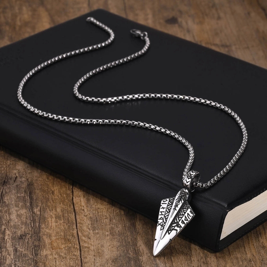 Arrow Pendant Necklace [304 Stainless Steel]