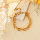 Chain Bracelets [304 Stainless Steel,14K Gold Plated]