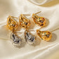 Artificial Pearls Zircon Droplet Earrings [304 Stainless Steel,18K Gold Plated]