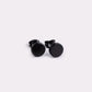 Flat Round Stud Earrings [304 Stainless Steel]