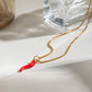 Chili Pepper Necklace [304 Stainless Steel]