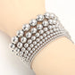 Round Beads Elastic Bracelet [304 Stainless Steel