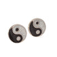 Ying Yang Stud Earrings [304 Stainless Steel]