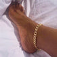 Curb Chain Anklet [304 Stainless Steel]