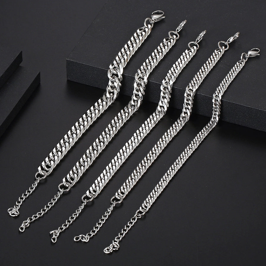 Curb Chain Bracelet [304 Stainless Steel]