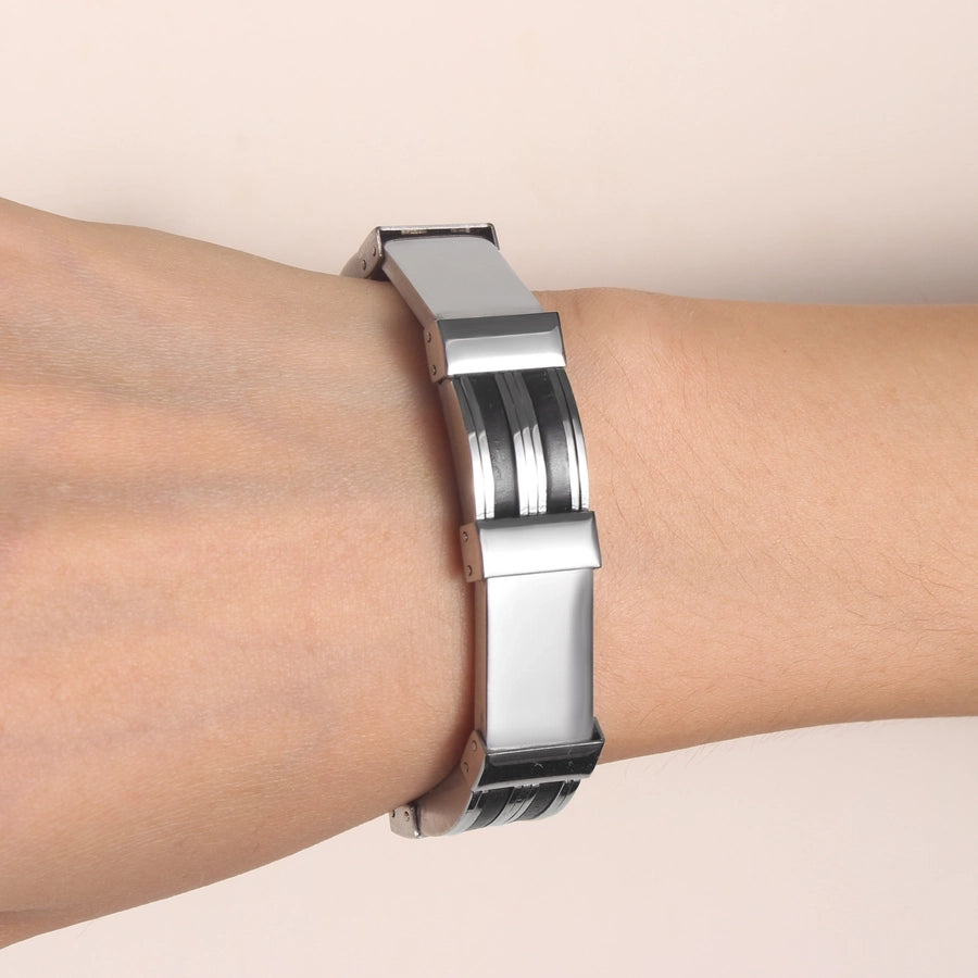 Punk Simple Style Classic Style Geometric Bracelet [304 Stainless Steel]