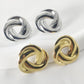 Swirl Braid Earrings [304 Stainless Steel]