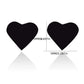 Triangle Moon Heart Shape Earrings [304 Stainless Steel]