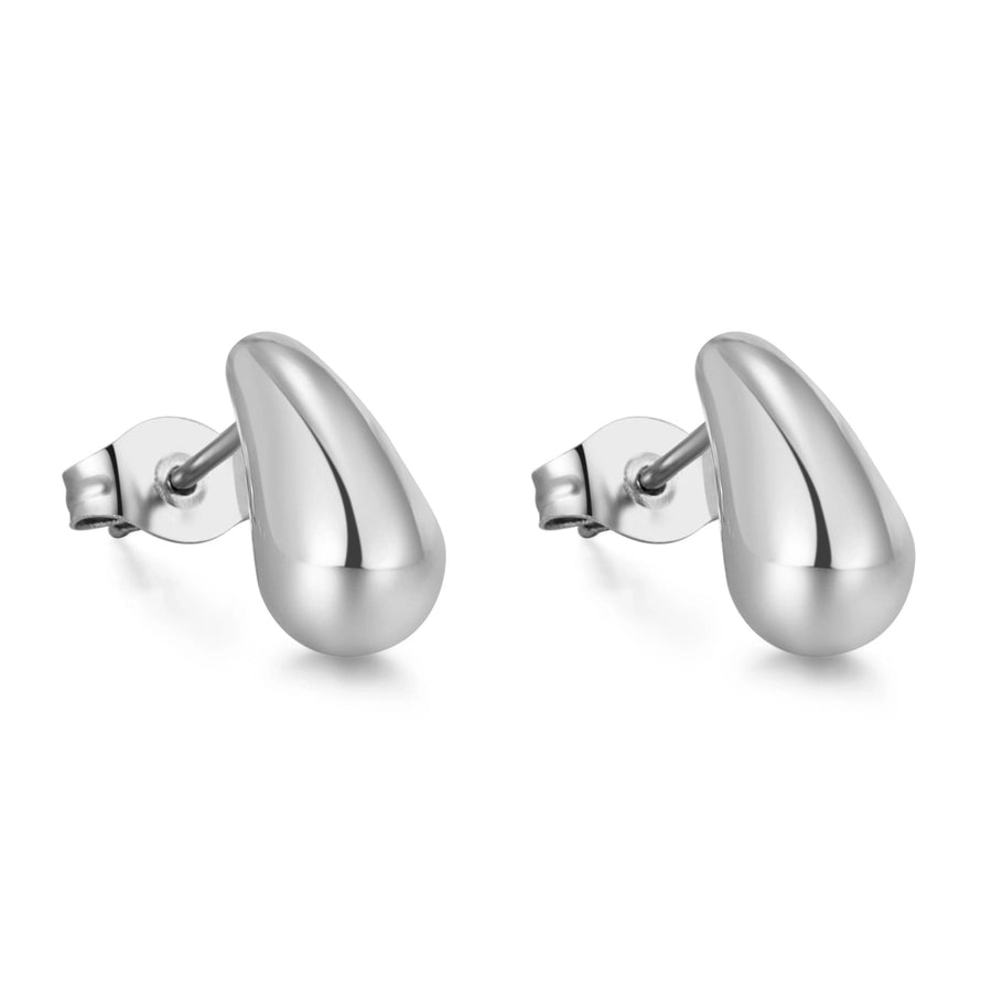 Small Water Droplets Earrings [304 Stainless Steel]