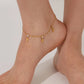 Cross Zircon Anklet [304 Stainless Steel]