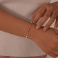 Collier / bracelets de perles colorées [201 acier inoxydable]