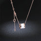 Jewelry Elegant Roman Numeral 304 Stainless Steel 18K Gold Plated Rose Gold Plated Pendant Necklace