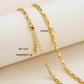 Chain Necklace [304 Stainless Steel,18K Gold Plated]