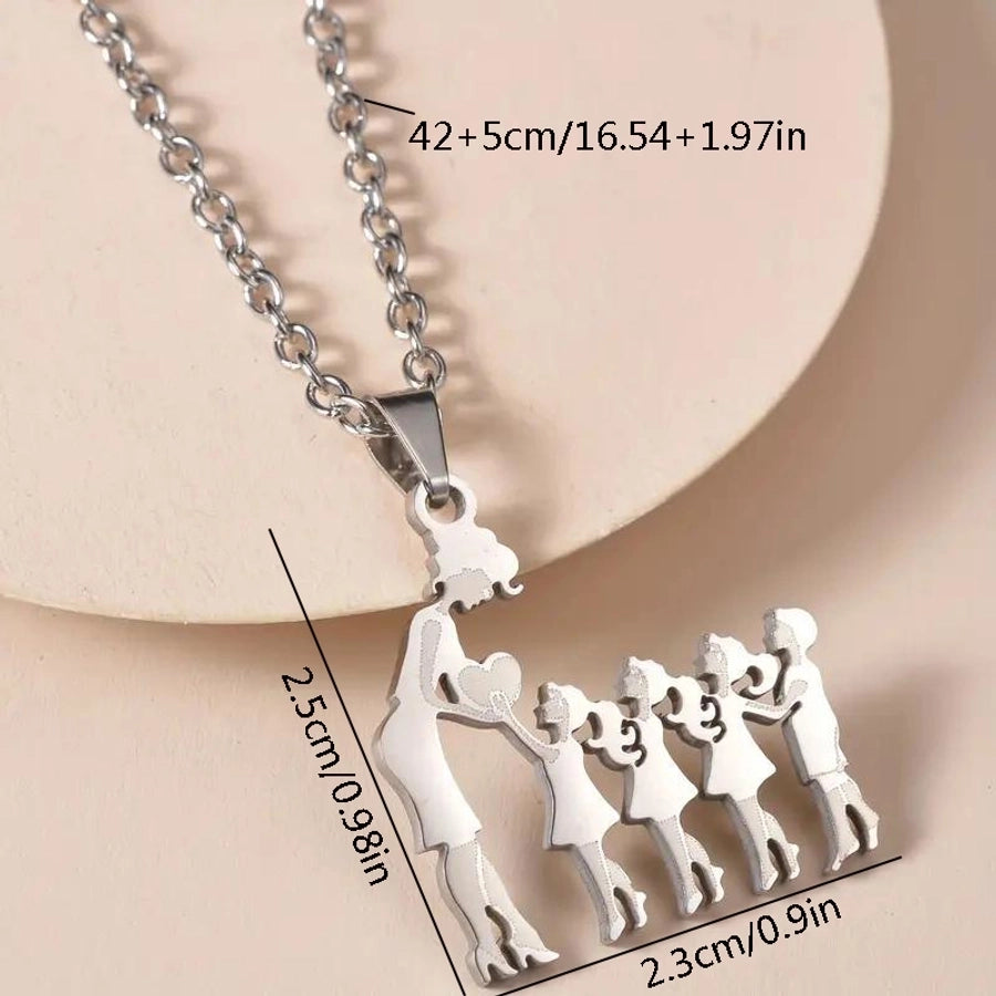 Family Necklace [304 Stainless Steel]