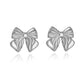 Mix Bow Knot Earrings [304 Stainless Steel 18K Gold Plated]