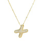 Gold Letter Pendant Necklace [304 Stainless Steel]