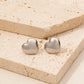 Heart Shape Earrings [304 Stainless Steel,18K Gold Plated]