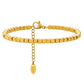 Mix Chain Bracelet [201 Stainless Steel, 18K Gold Plated]