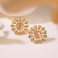 Hawaiian Flower Ear Studs [304 Stal nierdzewna]