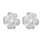 Flower Pearl Earrings [304 Stainless Steel,18K Gold Plated]