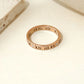 Roman Numeral Ring [304 Stainless Steel14K Gold Plated]