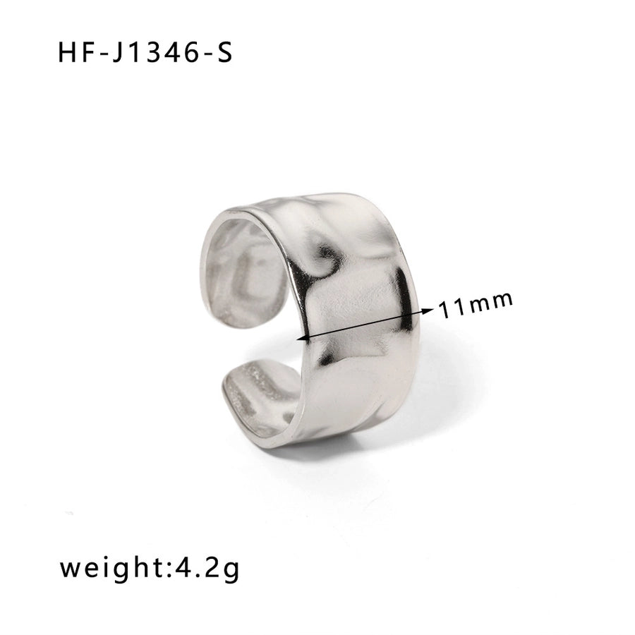 Mix Designs Silver Ring [Stainless Steel]