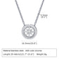 Basic Simple Style Round Pendant Necklace [304 Stainless Steel]