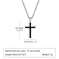 Classic Style Cross Pendant Necklace [304 Stainless Steel]